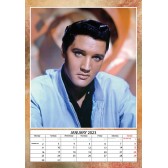 Kalendář 2023 - Elvis Presley / A3