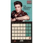 Kalendář 2023 - Elvis 30 x 30 cm