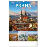 Kalendář 2024 Nástěnný Praha 33 × 46 cm