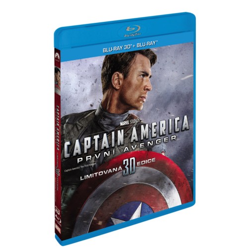 Captain America: První Avenger 3D+2D (2 disky) - Blu-ray