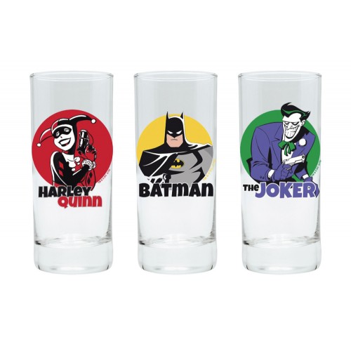 Sklenice DC Comics (0, 3 l), set 3 ks Sklenice DC Comics (0, 3 l), set 3 ks