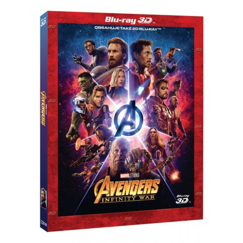 Avengers: Infinity War 3D+2D (2 disky) - Blu-ray