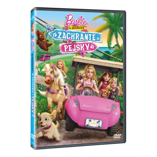 Barbie: Zachraňte pejsky - DVD