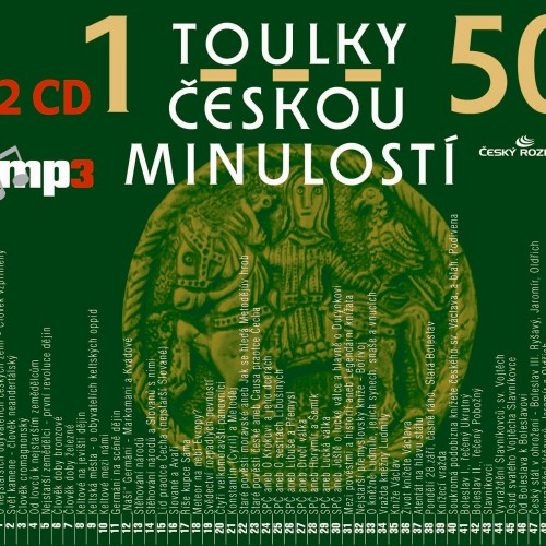 Toulky českou minulostí 1-50 (2x CD) - MP3-CD