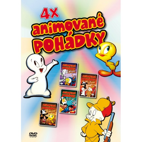 Animované pohádky (4x DVD)