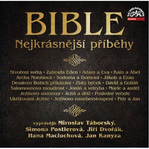 Various: Bible - Nejkrásnější příběhy - MP3-CD