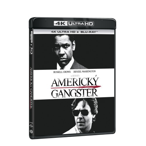Americký gangster (2 disky) - Blu-ray + 4K Ultra HD Americký gangster (2 disky) - Blu-ray + 4K Ultra HD