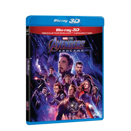 Avengers: Endgame 3D+2D (3 disky) - Blu-ray
