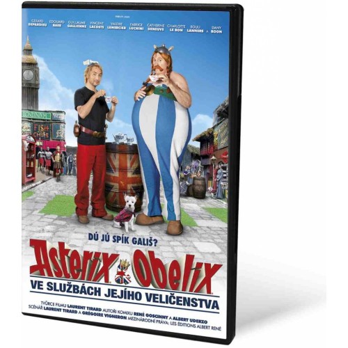 Asterix a Obelix ve službách Jejího Veličenstva - DVD