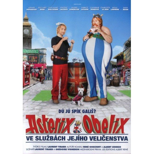 Asterix a Obelix ve službách Jejího Veličenstva - DVD Asterix a Obelix ve službách Jejího Veličenstva - DVD