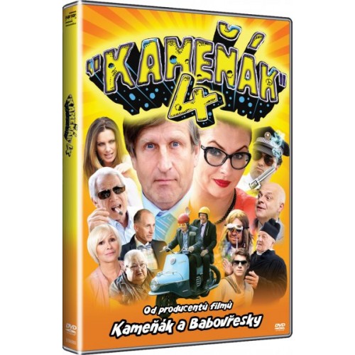 3x České komedie: Zakázané uvolnění, Krásno, Kameňák 4 - (3 DVD) - DVD 3x České komedie: Zakázané uvolnění, Krásno, Kameňák 4 - (3 DVD) - DVD