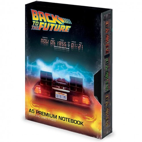 Blok Back to the Future - Great Scott VHS / A5 premium