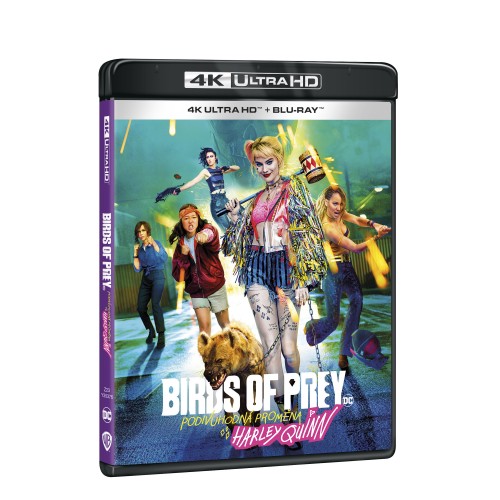 Birds of Prey (Podivuhodná proměna Harley Quinn) (2 disky) - Blu-ray + 4K Ultra HD