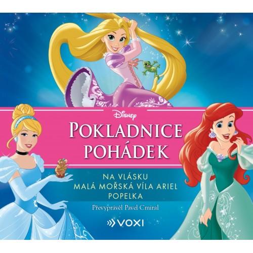 Pokladnice pohádek Disney - Na vlásku, Malá mořská víla Ariel, Popelka