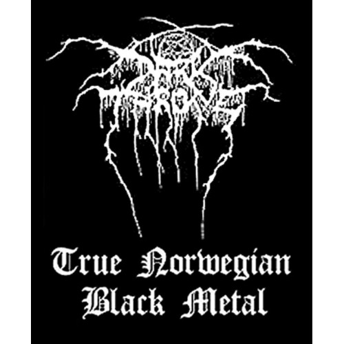 Nášivka True Norweigan Black