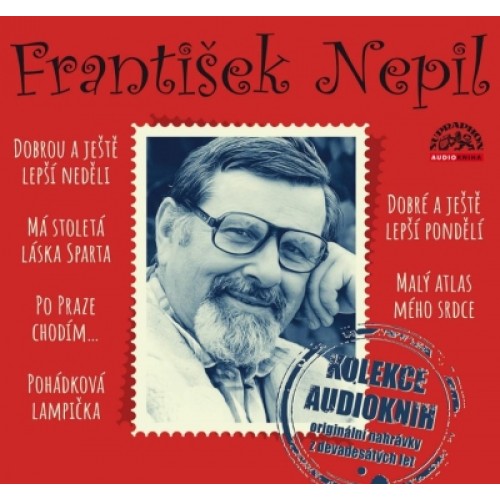 František Nepil - Kolekce audioknih - MP3-CD