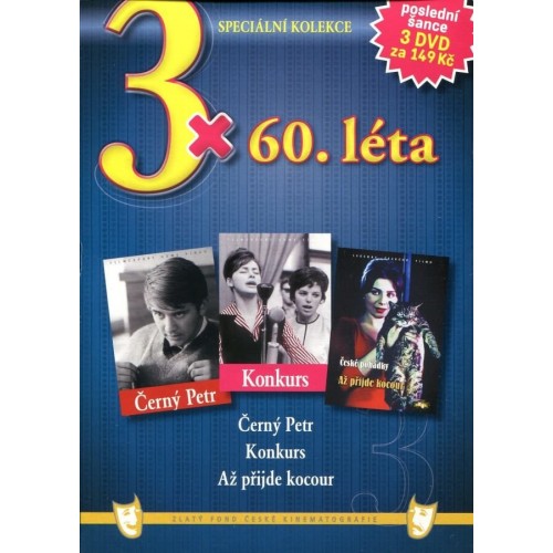 3x 60. léta (3DVD) - DVD