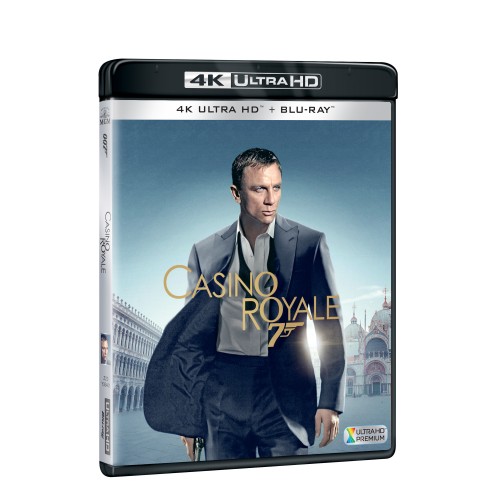 Casino Royale (2 disky) - Blu-ray + 4K Ultra HD
