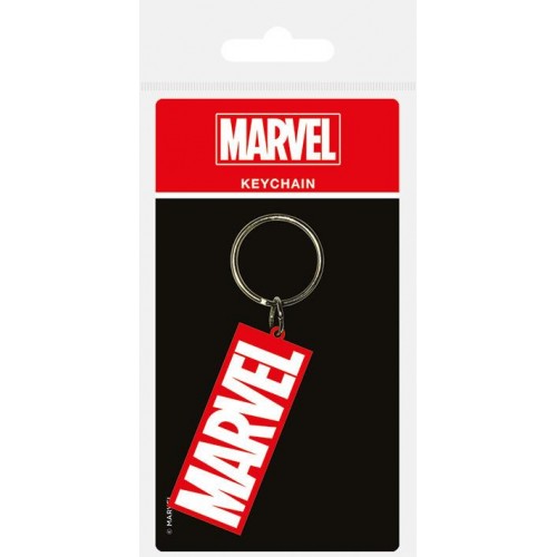 Klíčenka Marvel - Logo / gumová