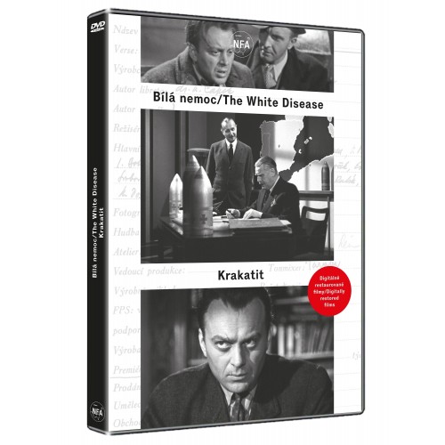Bílá nemoc + Krakatit (DIGITÁLNĚ RESTAUROVANÝ FILM) - DVD