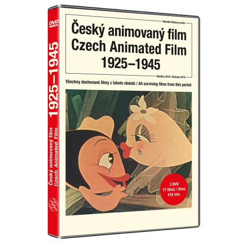 Český animovaný film 1925-1945 (3DVD, 77 filmů) - DVD