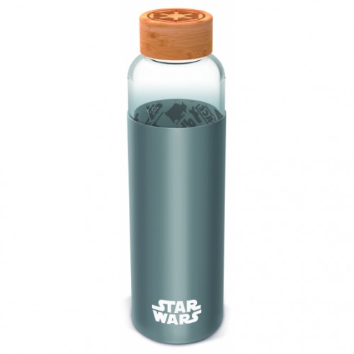 Láhev Star Wars s návlekem 585 ml, sklo Láhev Star Wars s návlekem 585 ml, sklo