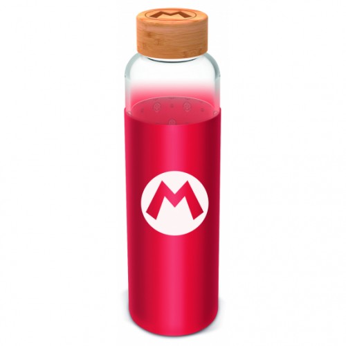 Láhev Super Mario s návlekem 585 ml, sklo