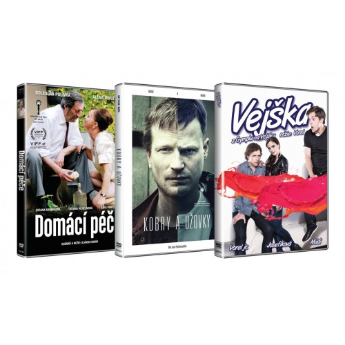 3x České drama: Domácí péče, Vejška, Kobry a užovky (3DVD) - DVD