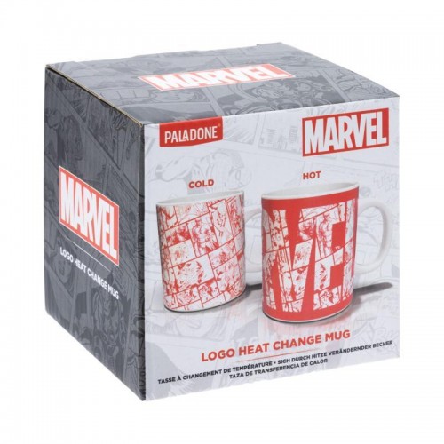 Hrnek Marvel logo / měnící se Hrnek Marvel logo / měnící se