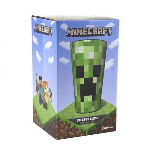 Sklenice Minecraft - Creeper 450ml