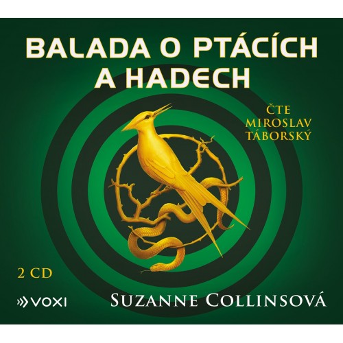 Balada o ptácích a hadech (2x CD) - MP3 -CD