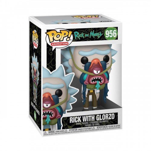 Figurka Funko POP : Rick & Morty - Rick with Glorzo Figurka Funko POP : Rick & Morty - Rick with Glorzo
