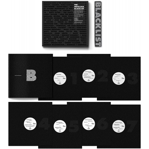 Metallica Blacklist (Tribute) (7x LP) - LP Metallica Blacklist (Tribute) (7x LP) - LP