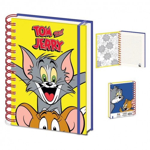 Zápisník Tom a Jerry / A5 kroužkový