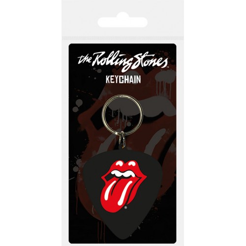 Klíčenka Rolling Stones - Jazyk trsátko / gumová