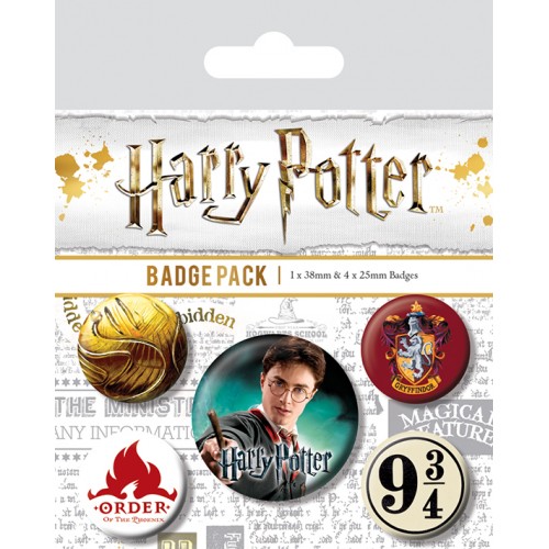 Odznak Harry Potter - Nebelvír / Set