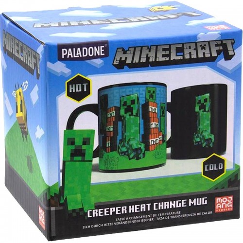 Hrnek Minecraft - Creeper / měnící se Hrnek Minecraft - Creeper / měnící se