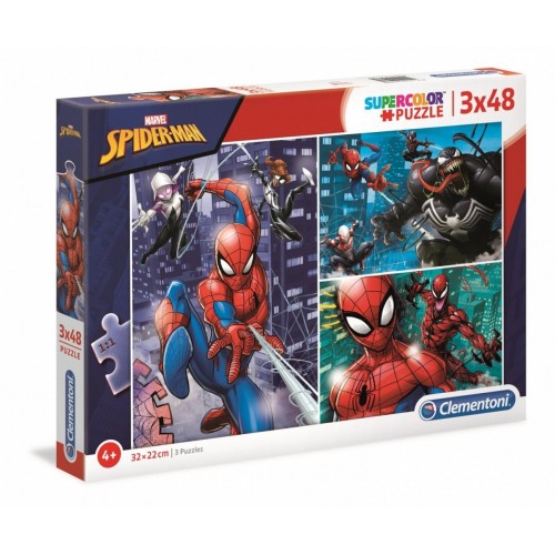 Puzzle Spider-man, Supercolor 3x48