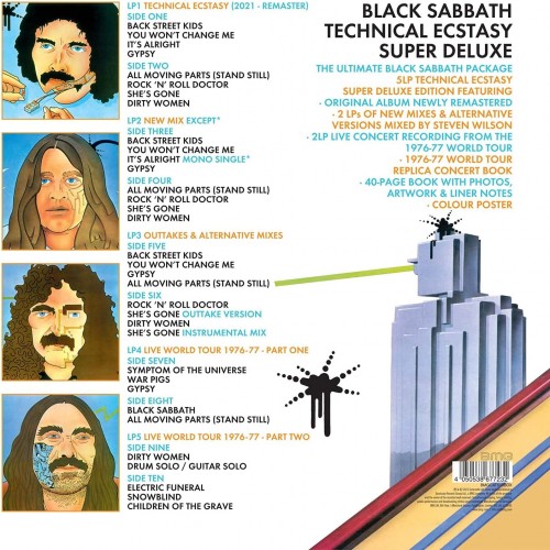Technical Ecstasy (Super Deluxe) (5x LP) - LP Technical Ecstasy (Super Deluxe) (5x LP) - LP