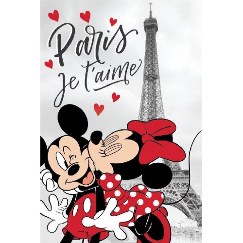 Deka Mickey a Minnie v Paříži / Fleecová