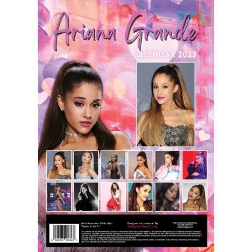 Kalendář 2023 - Ariana Grande / A3 Kalendář 2023 - Ariana Grande / A3