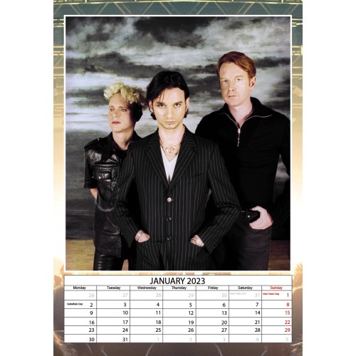 Kalendář 2023 - Depeche Mode / A3 Kalendář 2023 - Depeche Mode / A3