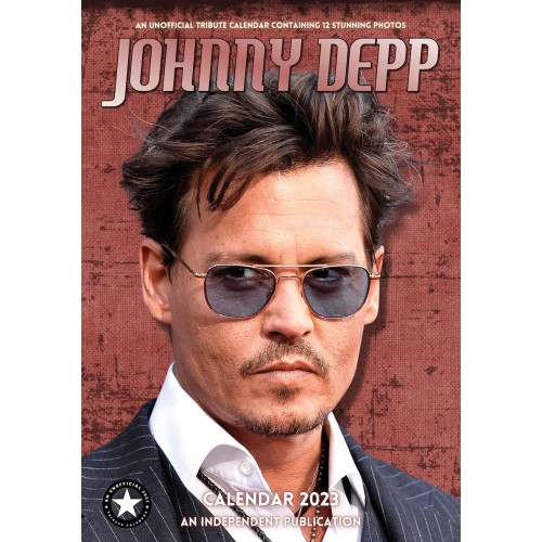 Kalendář 2023 - Johnny Depp / A3
