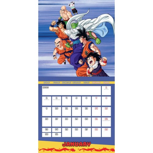 Kalendář 2023 - Dragon Ball 30x30cm Kalendář 2023 - Dragon Ball 30x30cm