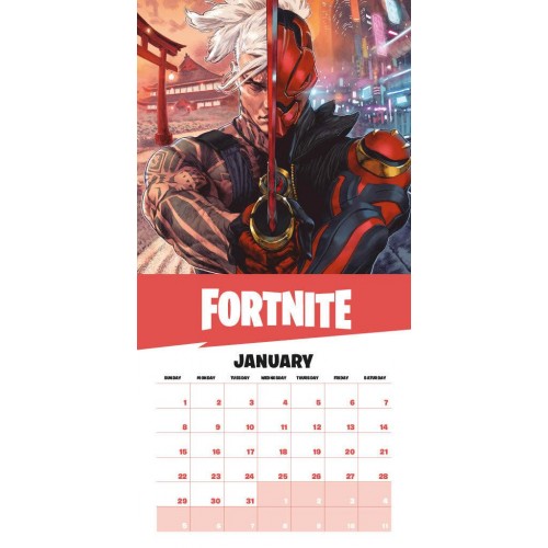 Kalendář 2023 - Fortnite 30 x 30 cm Kalendář 2023 - Fortnite 30 x 30 cm