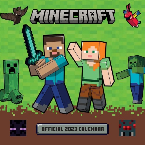 Kalendář 2023 - Minecraft 30 x 30 cm Kalendář 2023 - Minecraft 30 x 30 cm