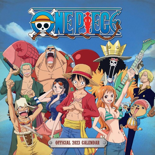 Kalendář 2023 - One Piece Anime 30x30cm