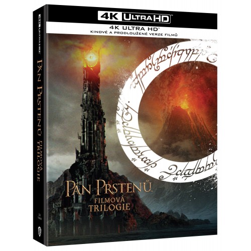 PÁN PRSTENŮ / LORD OF THE RINGS - Komplet trilogie - Prodloužená verze + kinoverze (9 UHD) - 4K Ultra HD