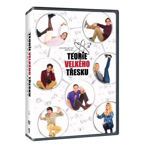 Komplet Teorie velkého třesku / The Big Bang Theory - 1.-12. Série (36DVD) - DVD