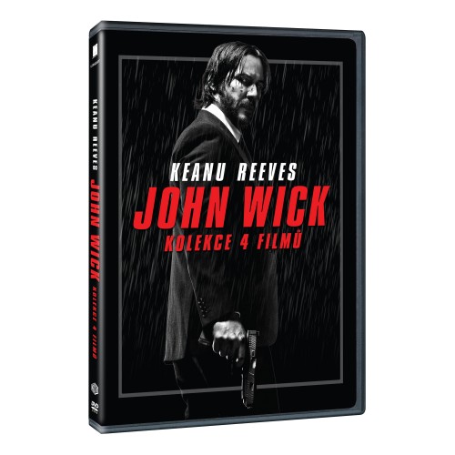 John Wick 1-4 - John Wick Collection (4DVD) - DVD